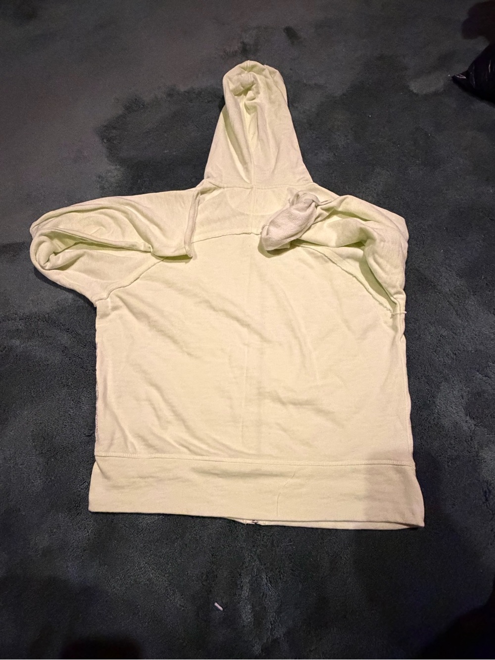 Calvin Klein  light small adult size colored Light green Hood Zip-Up Sweatshirt